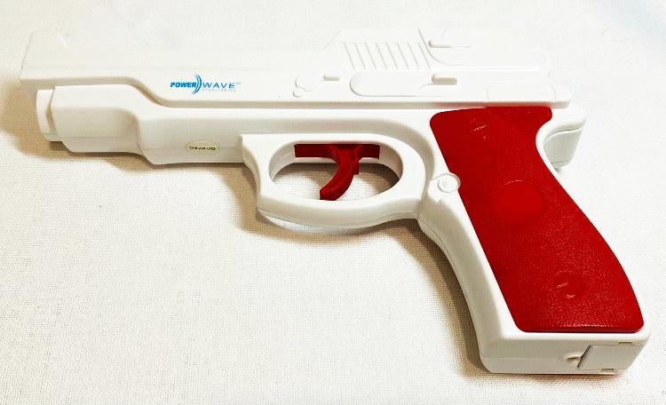 Accessory | Nintendo Wii | Power Wave Blue Red Gun Controller
