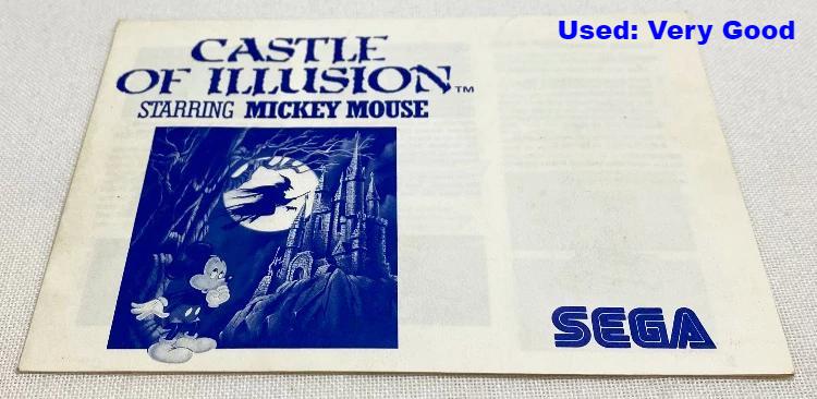 Game | Sega Master System | Castle Of Illusion