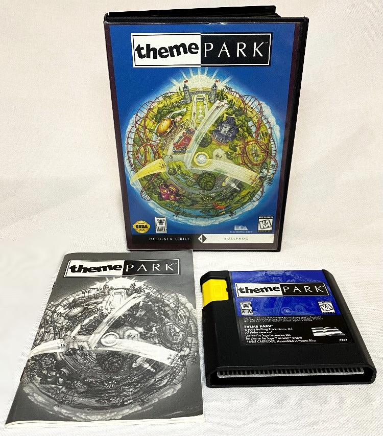 Game | Sega Mega Drive | Theme Park [USA]