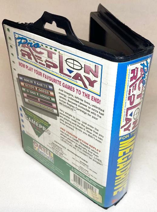 Game | Sega Mega Drive | Boxed Pro Action Replay Cheat Cartridge