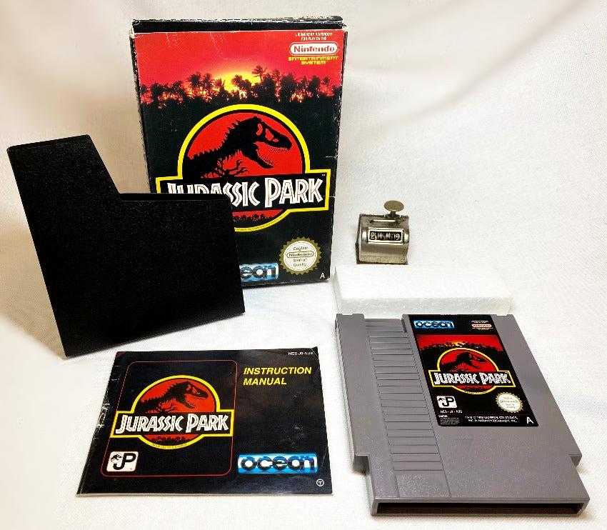 Game | Nintendo NES | Jurassic Park