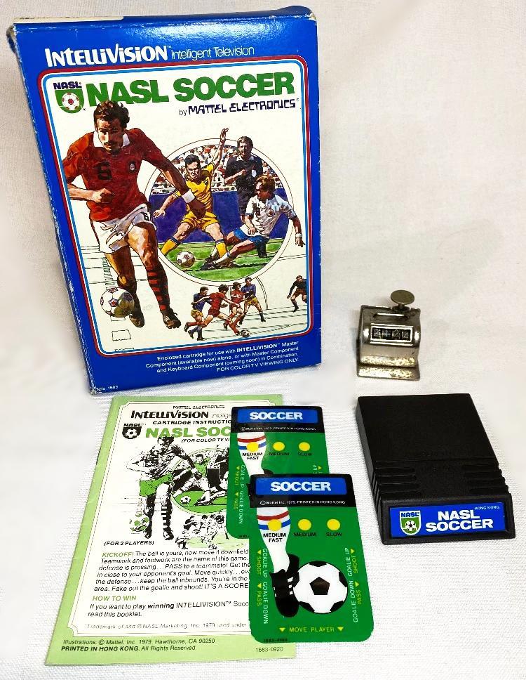 Jeu vidéo Intellivision Intelligent Television NASL Soccer Jeu vidéo Intellivision Intelligent Television NASL Soccer