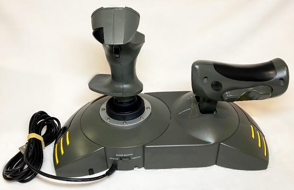 Controller | Thrustmaster | Top Gun Afterburner II Joystick