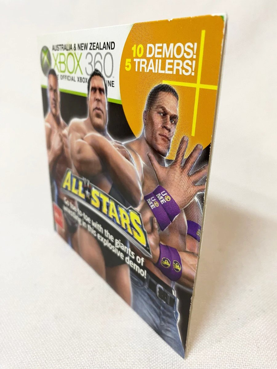 Game | Microsoft Xbox 360 | WWE All Stars Magazine Demo Disc