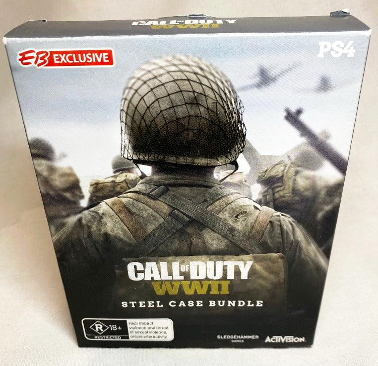 Game | Sony Playstation PS4 | Call Of Duty: WWII [Steel Case Bundle]