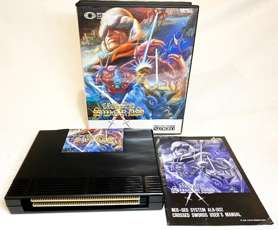 Game | SNK Neo Geo AES | Crossed Swords NGH-037