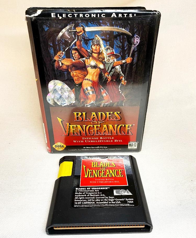 Game | SEGA Mega Drive | Blades Of Vengeance