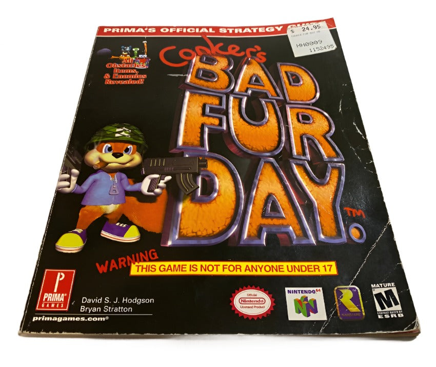 Book | Prima Games | Conker's Bad Fur Day: Official Strategy Guide