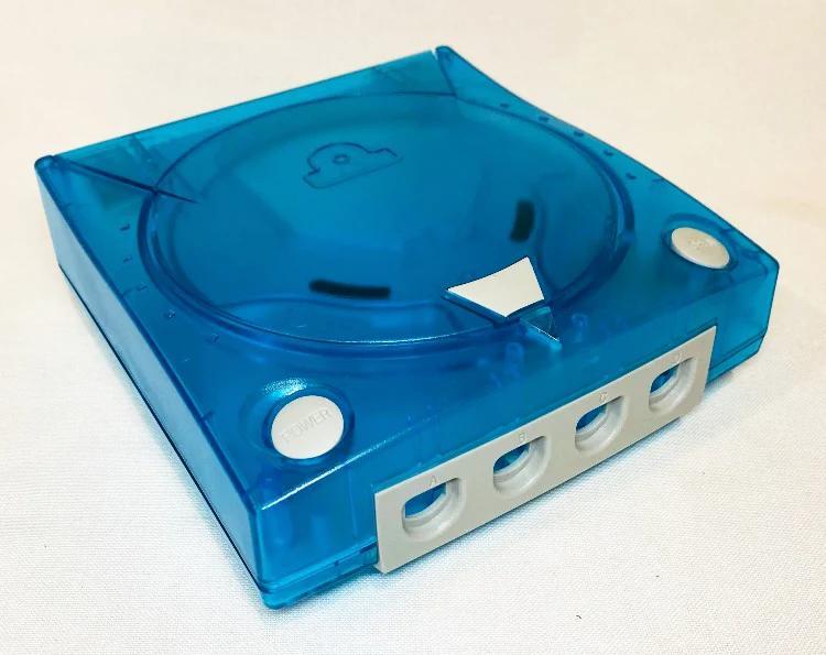 Accessory | SEGA Dreamcast | Aftermarket Console Case Clear Teal