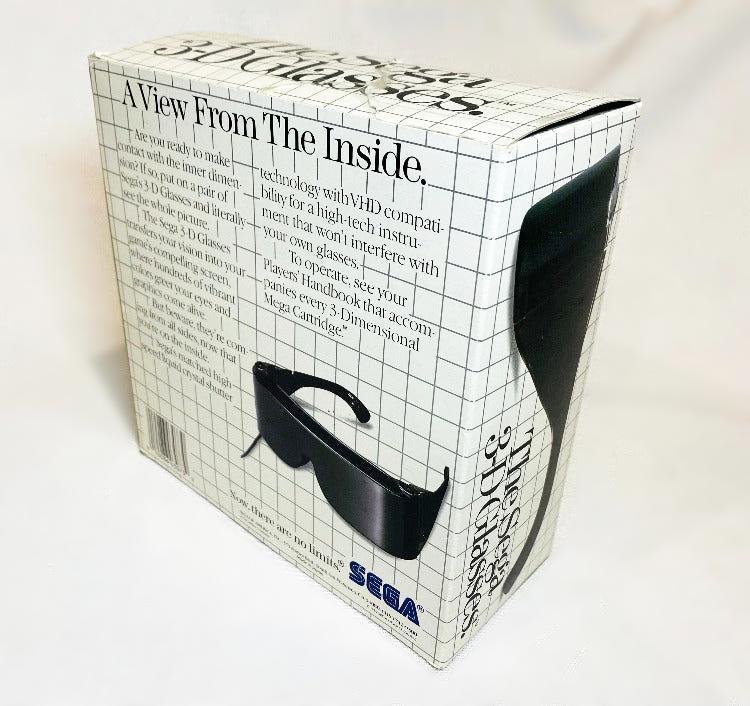 Accessory | Sega Master System | Boxed Sega 3-D Glasses