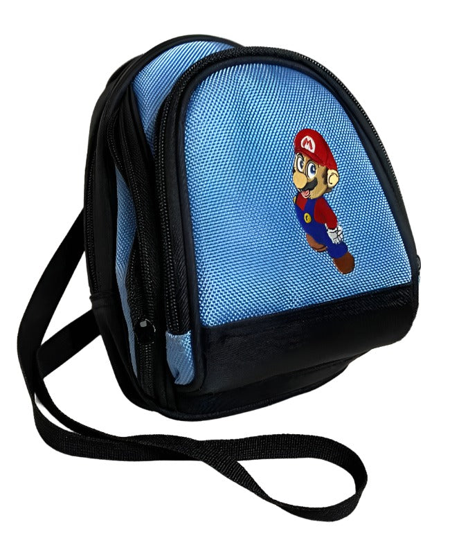 Accessory | Nintendo DS | Blue Super Mario Backpack Carry Case