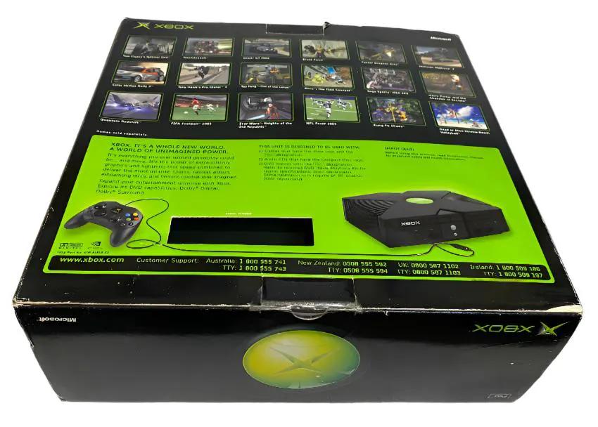 Microsoft Original Xbox Console Bundle w/ 10 Games & Duke Controller