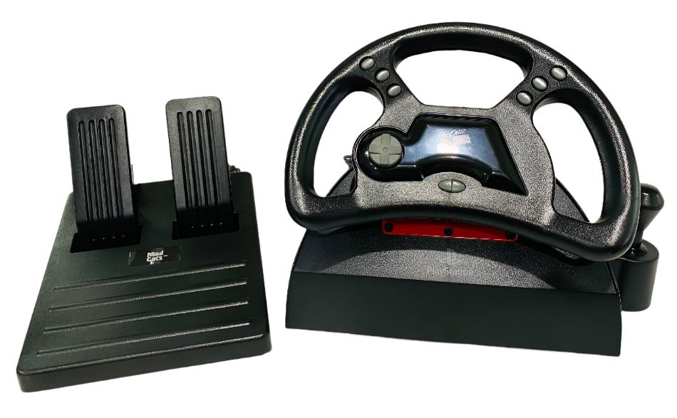 Volant MadCatz Dual Force - PSX - Accessoire Occasion Pas Cher Volant MadCatz Dual Force - PSX - Accessoire Occasion Pas Cher