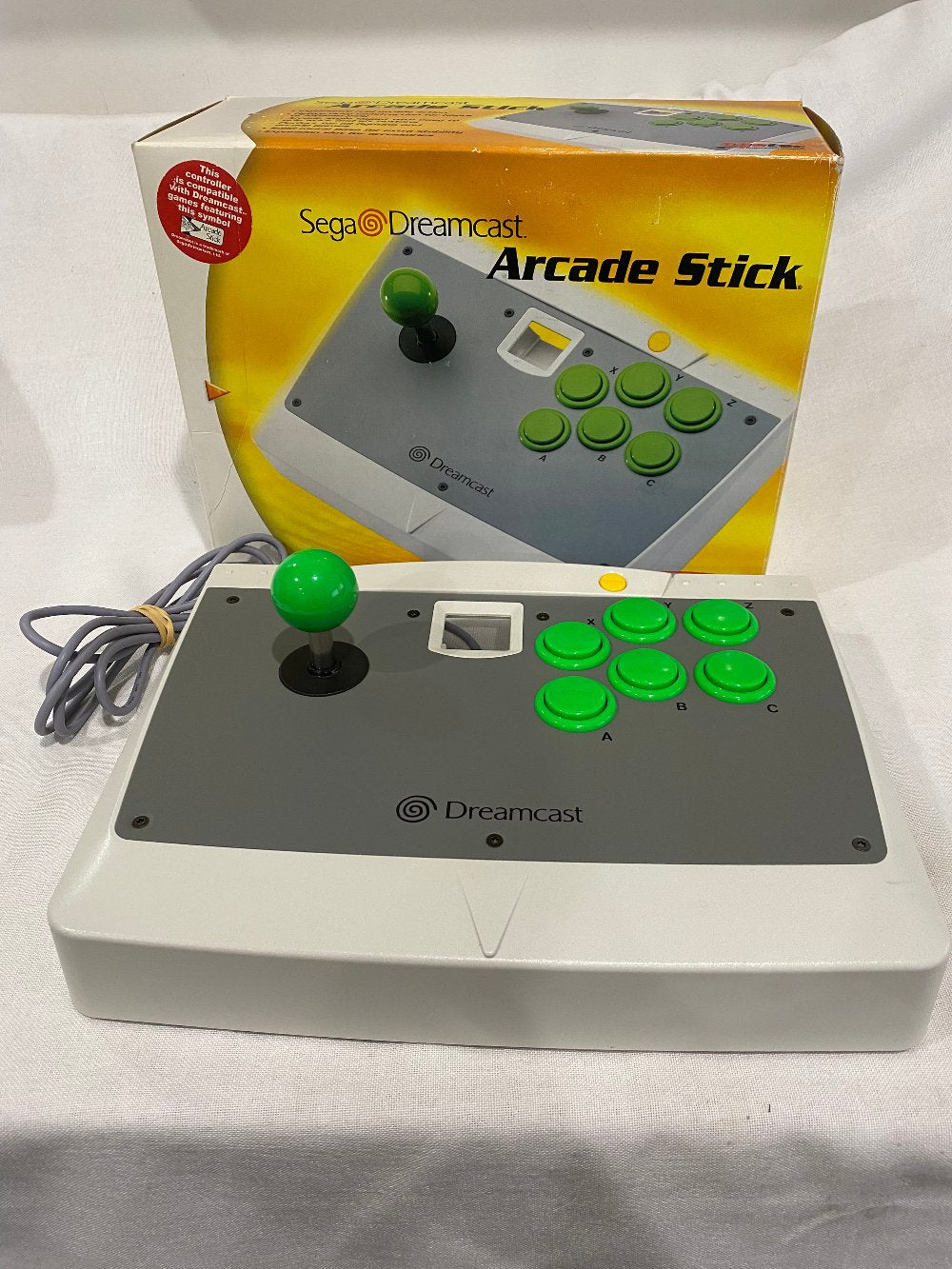 SEGA Dreamcast Joystick Arcade Control Stick Model HKT-7300