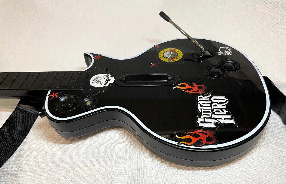 Controller | Microsoft Xbox 360 | Gibson Black Guitar Hero Guitar