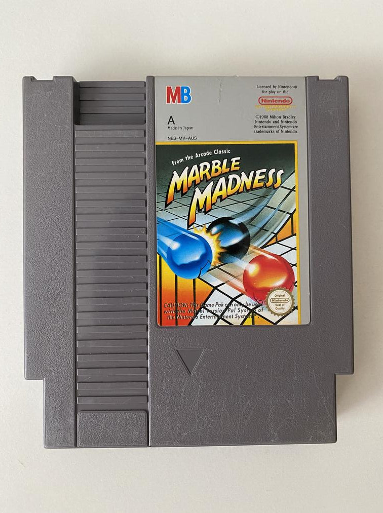 Game | Nintendo NES | Marble Madness