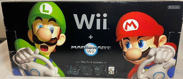 Console | Nintendo Wii | Boxed Black Wii Console Mario Kart Bundle PAL