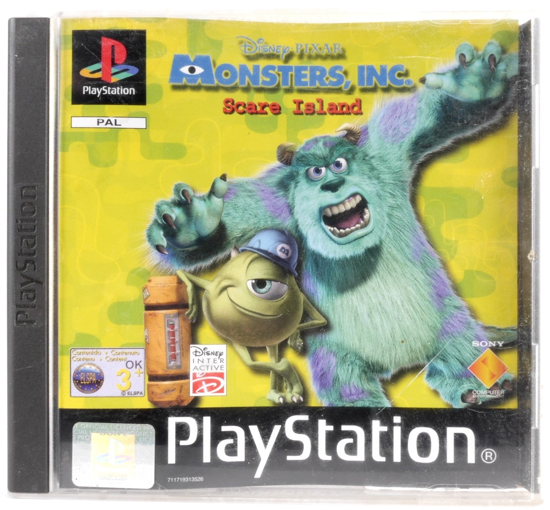Game | Sony PlayStation PS1 | Monsters Inc Scare Island