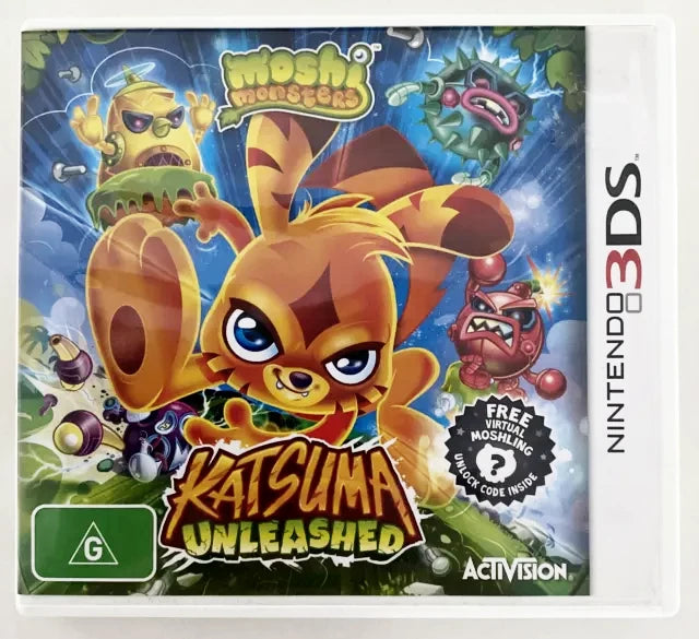Game | Nintendo 3DS | Moshi Monsters: Katsuma Unleashed