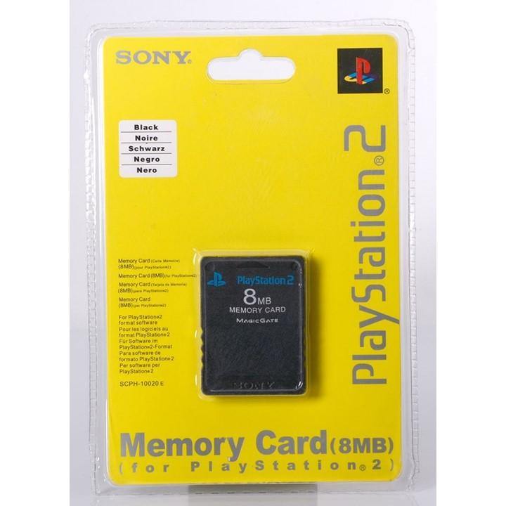 Accessory | PlayStation PS2 | Sealed Genuine 8MB Memory Card Black