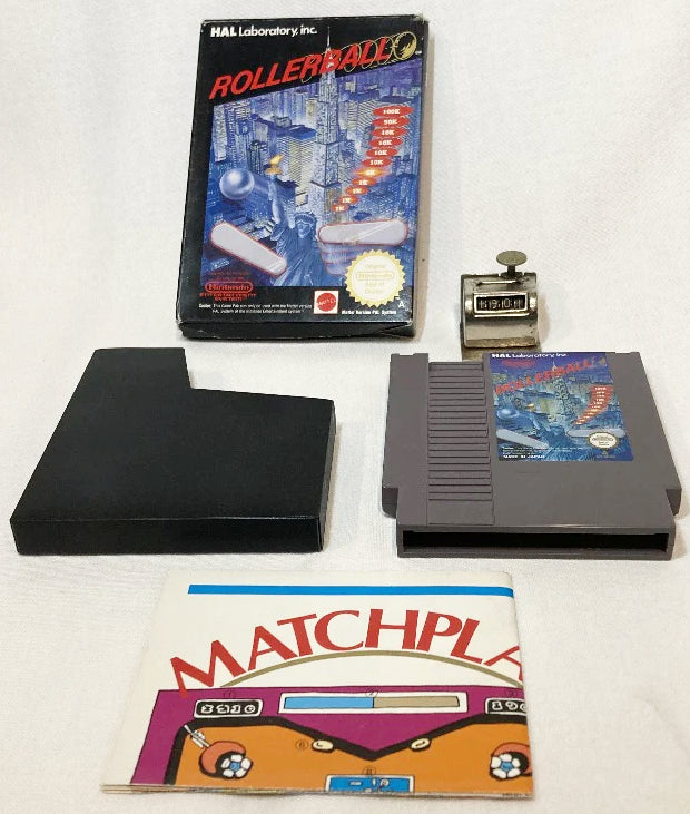 Game | Nintendo NES | Rollerball