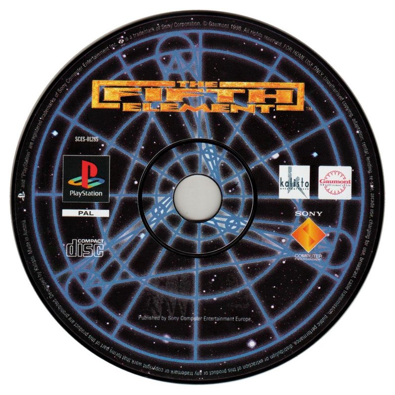 Game | Sony PlayStation PS1 | The Fifth Element