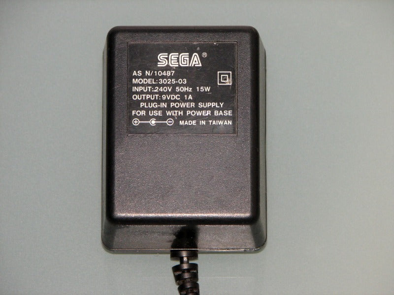 Accessory | Power Supply | SEGA Master System 1 | Power Supply Adapter