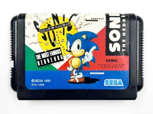 Game | Sega Mega Drive | Sonic The Hedgehog [JPN]