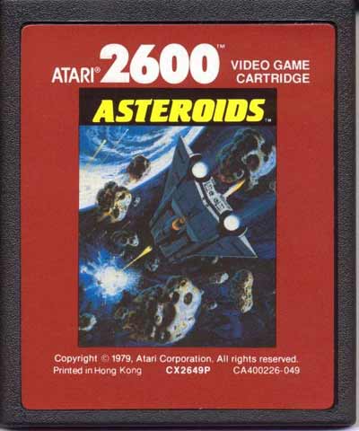 Game | Atari 2600 | Asteroids