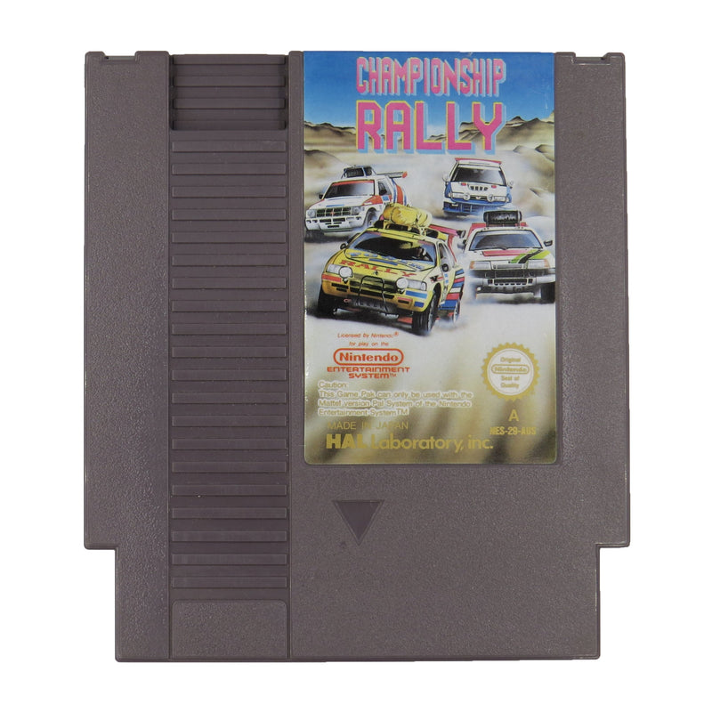 Game | Nintendo NES | Championship Rally