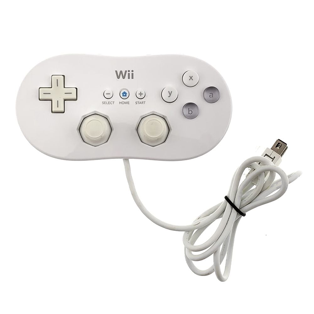 Controller | Nintendo | Wii Classic White Controller