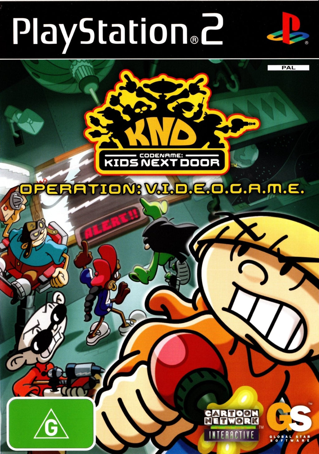 Game | Sony Playstation PS2 | Codename Kids Next Door Operation VIDEOGAME
