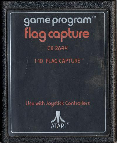 Game | Atari 2600 | Flag Capture [Text Label]