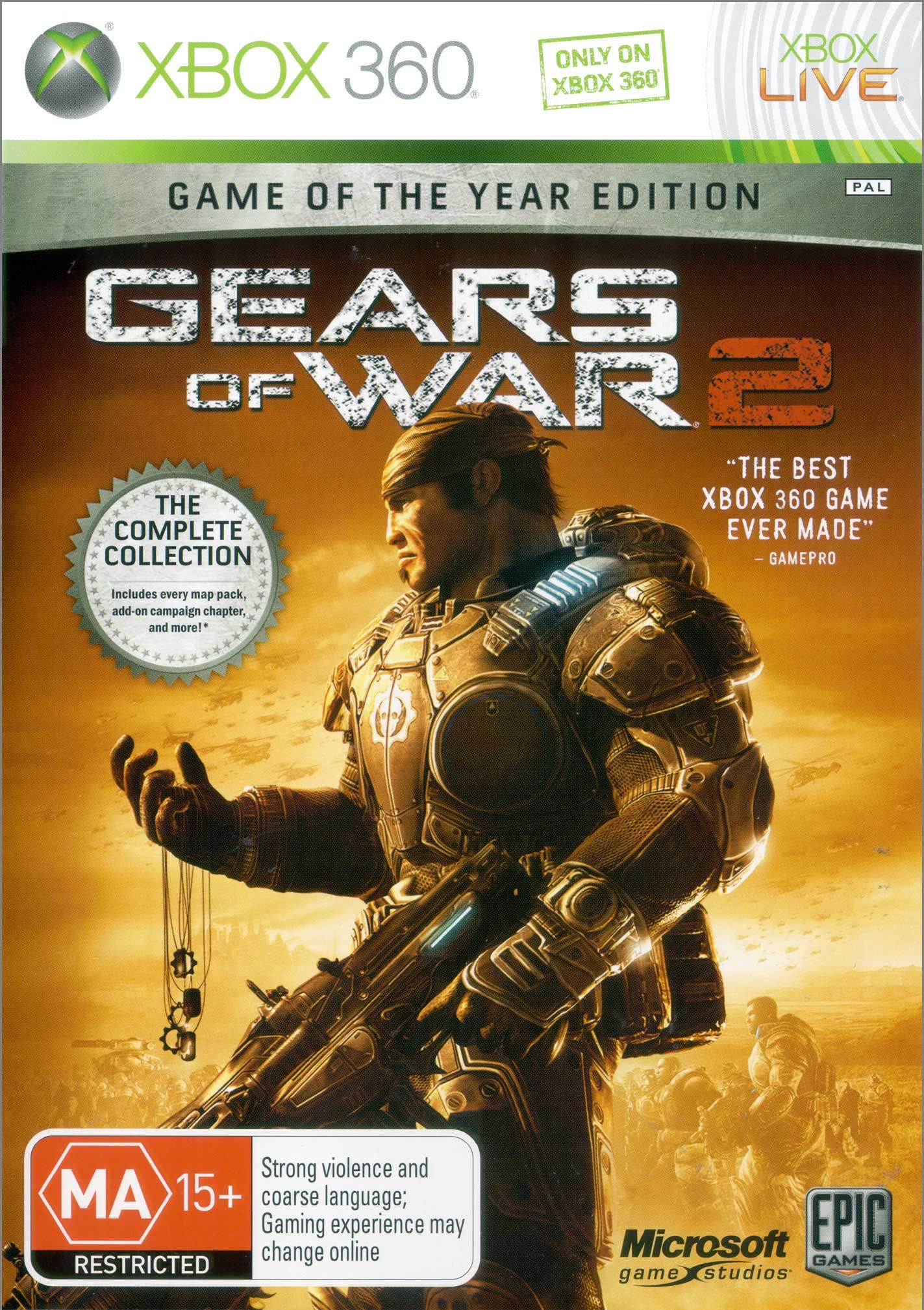 Game | Microsoft Xbox 360 | Gears Of War 2 (Game Of The Year Edition)