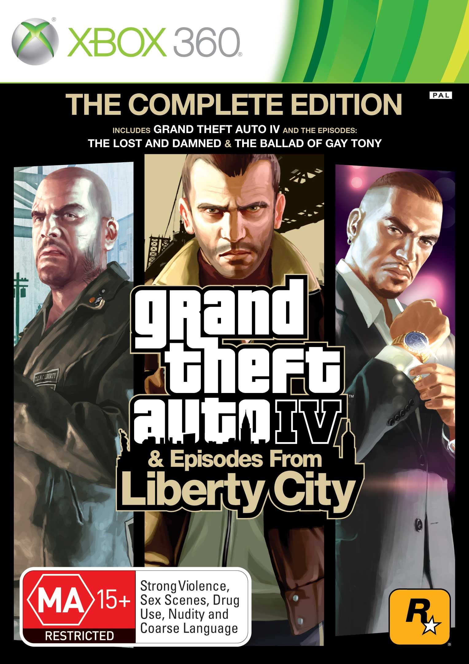 Game | Microsoft XBOX 360 | Grand Theft Auto IV Complete Edition