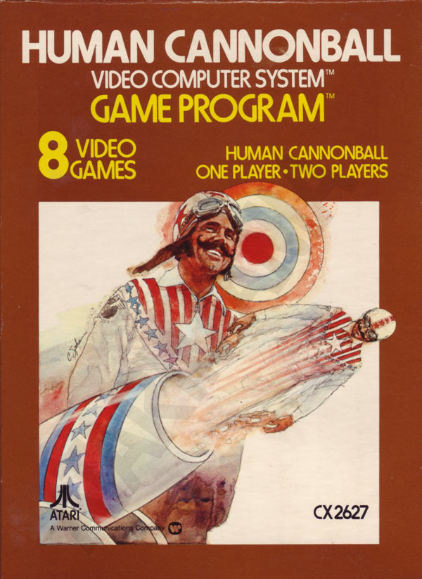 Game | Atari 2600 | Human Cannonball [Text Label]