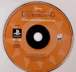 Game | Sony Playstation PS1 | The Lion King Simbas Mighty Adventure
