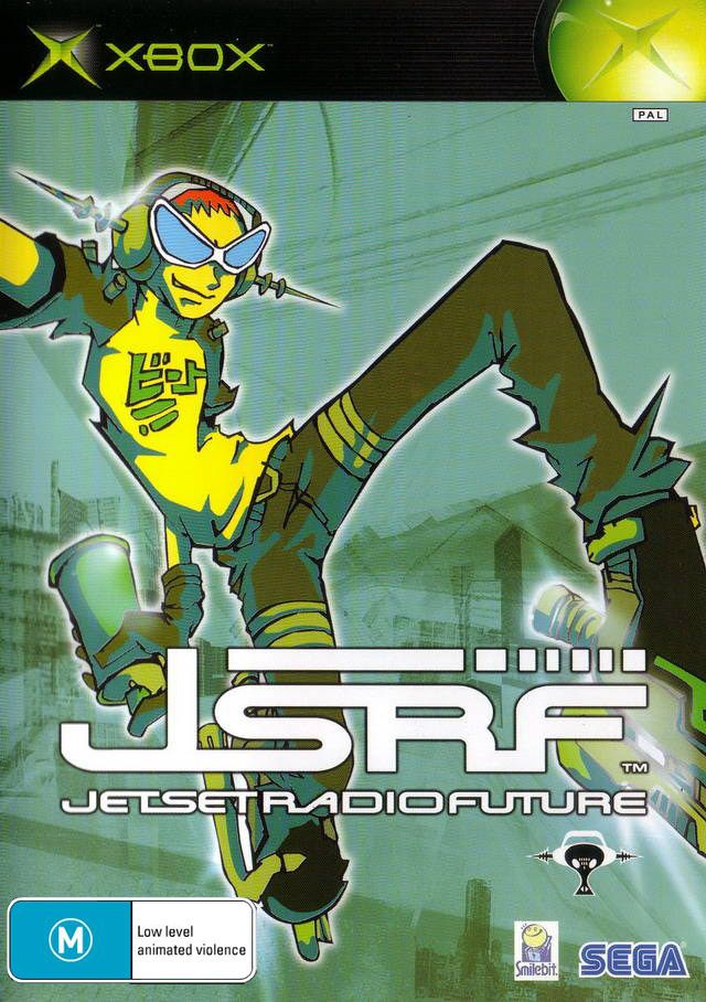 Game | Microsoft XBOX | JSRF Jet Set Radio Future