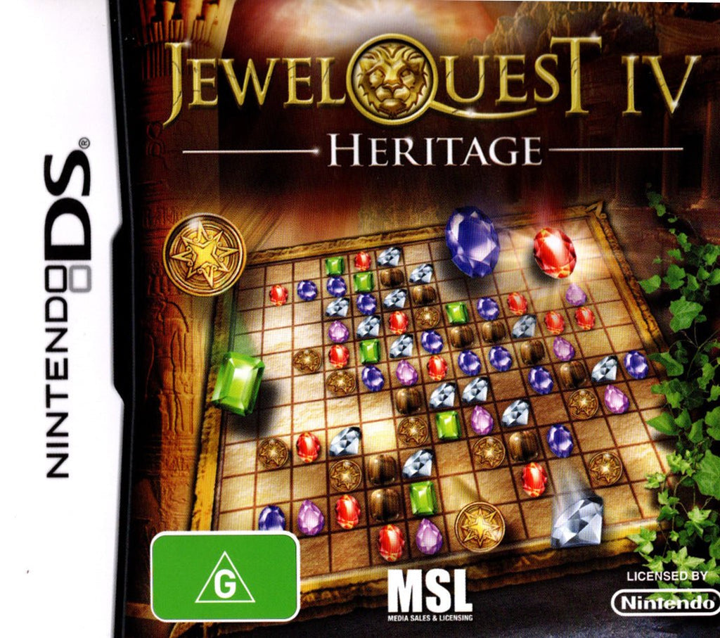 Game | Nintendo DS | Jewel Quest Heritage IV