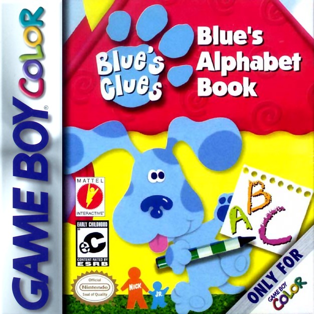 Game | Nintendo Gameboy Color | Blue's Clues: Blue's Alphabet Book