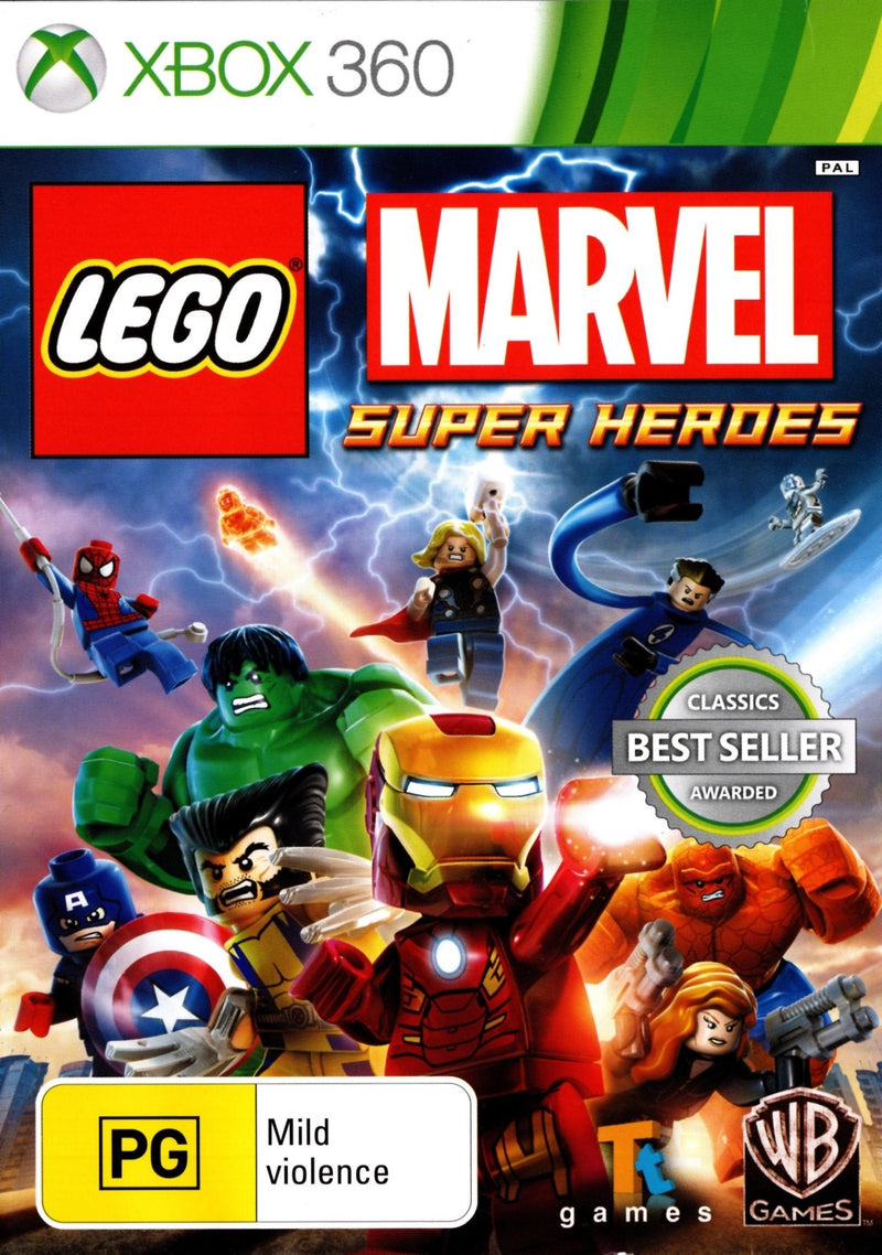 Game | Microsoft Xbox 360 | Lego Marvel Super Heroes