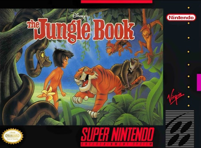 Game | Super Nintendo SNES | The Jungle Book