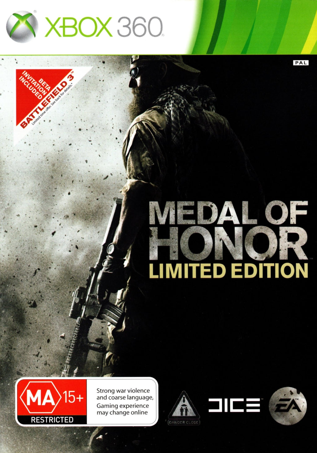 Game | Microsoft Xbox 360 | Medal Of Honor (Limited Edition)