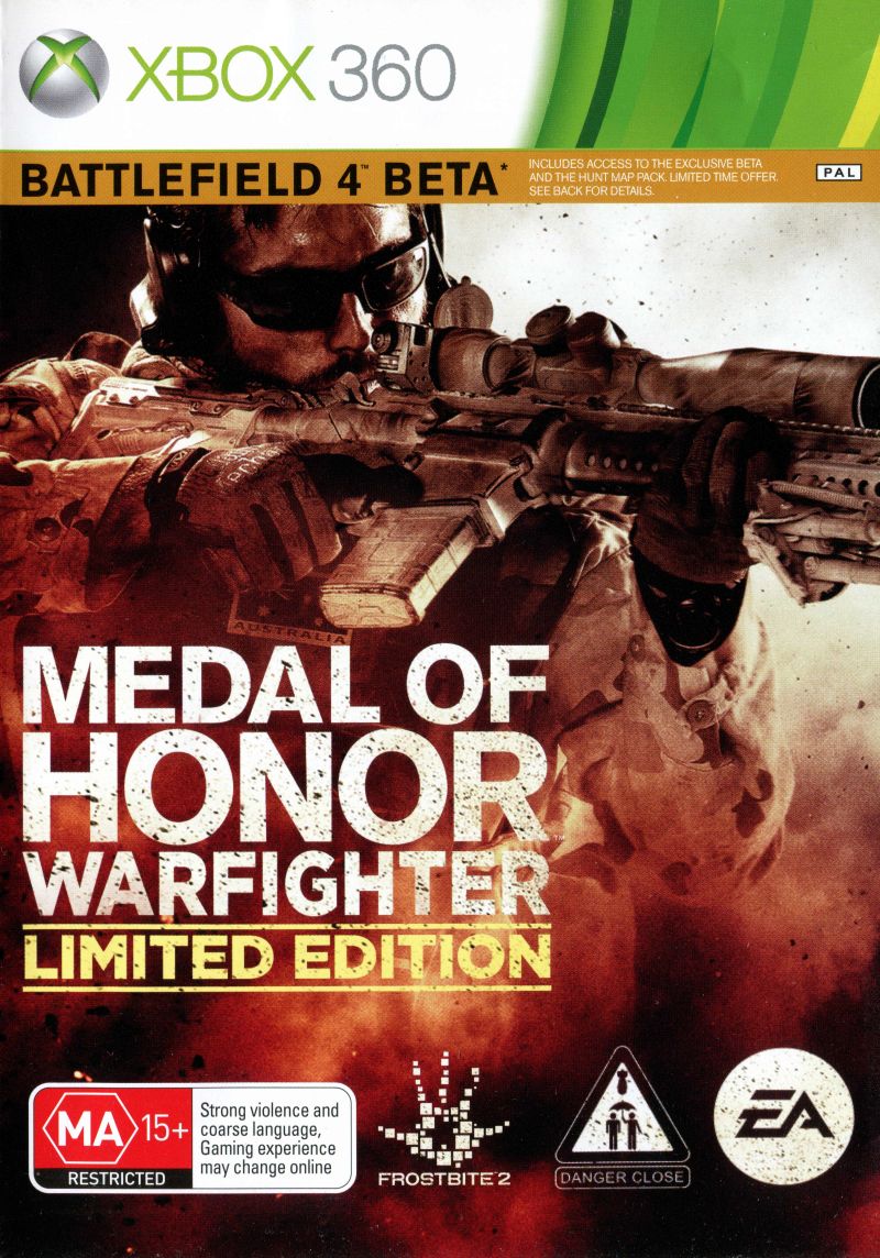 Game | Microsoft Xbox 360 | Medal Of Honor: Warfighter Limited Edition