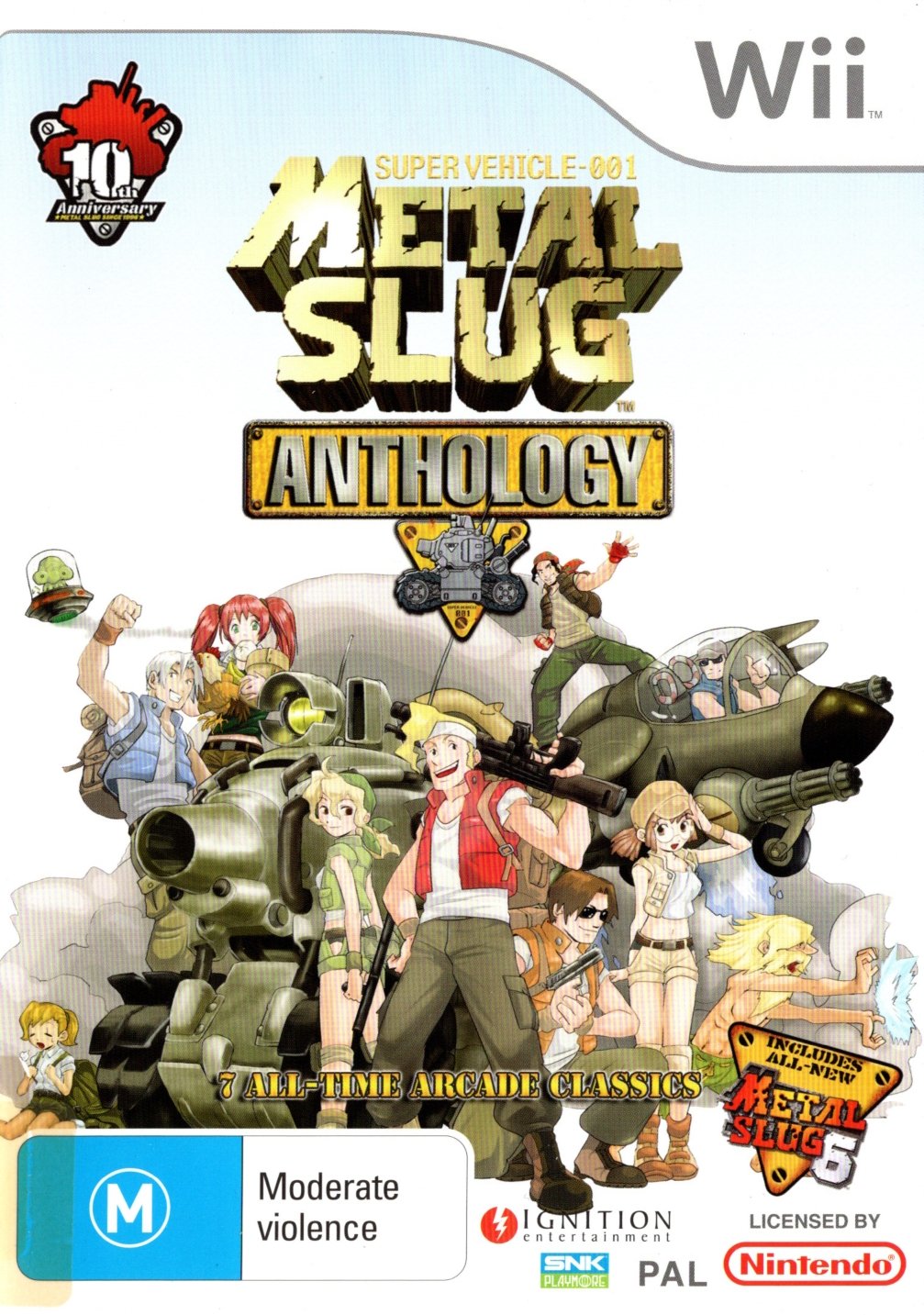 Game | Nintendo Wii | Metal Slug Anthology
