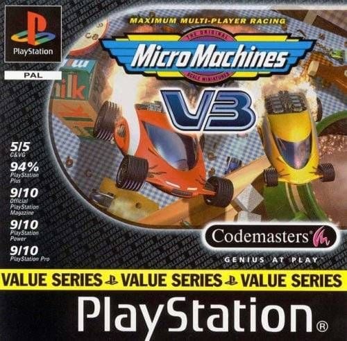 Game | Sony PlayStation PS1 | Micro Machines V3 [Value Series]