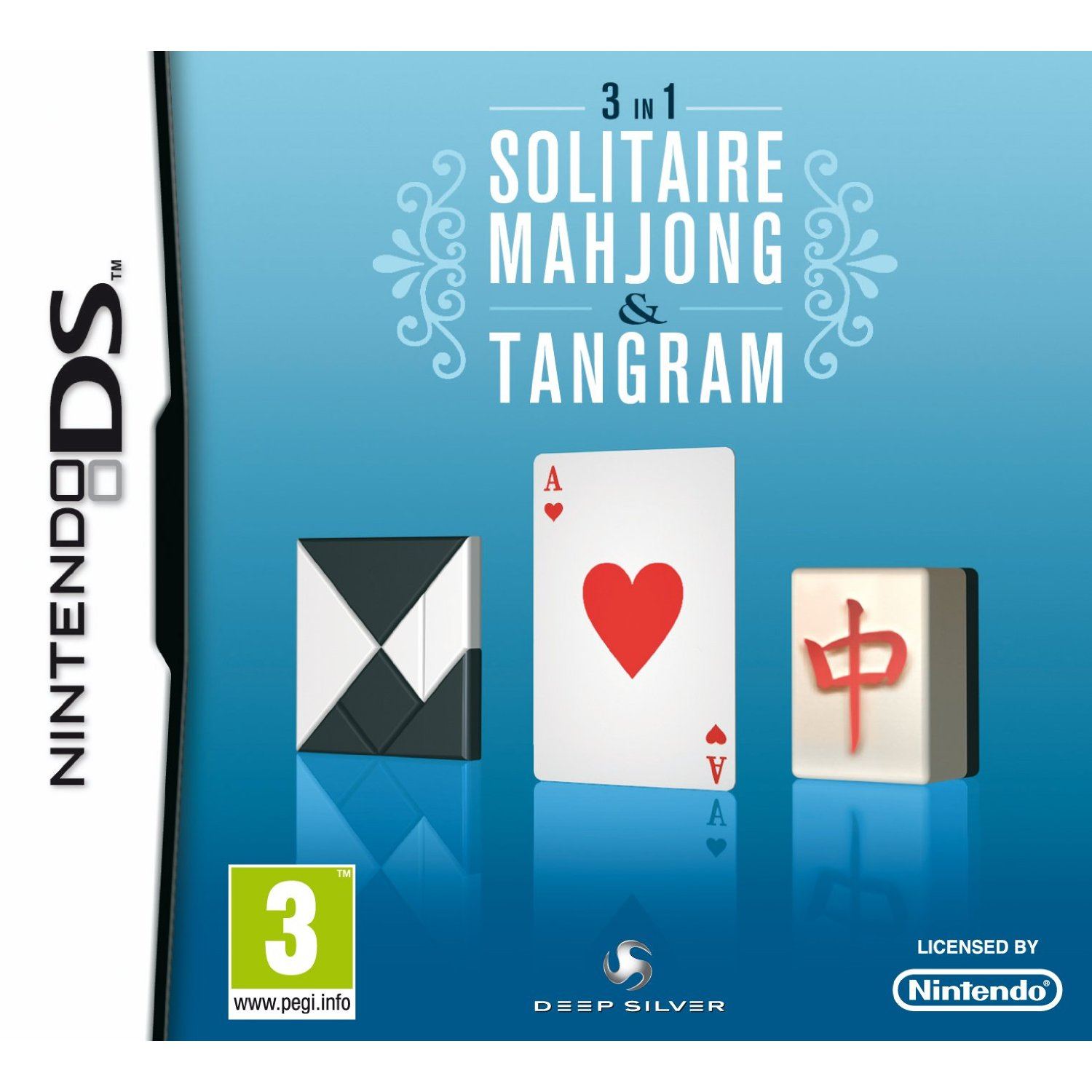 Game | Nintendo DS | Solitaire, Mahjong & Tangram : 3-IN-1