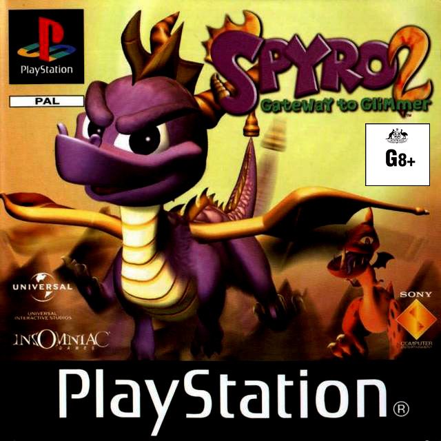 Game | Sony Playstation PS1 | Spyro 2 Gateway To Glimmer