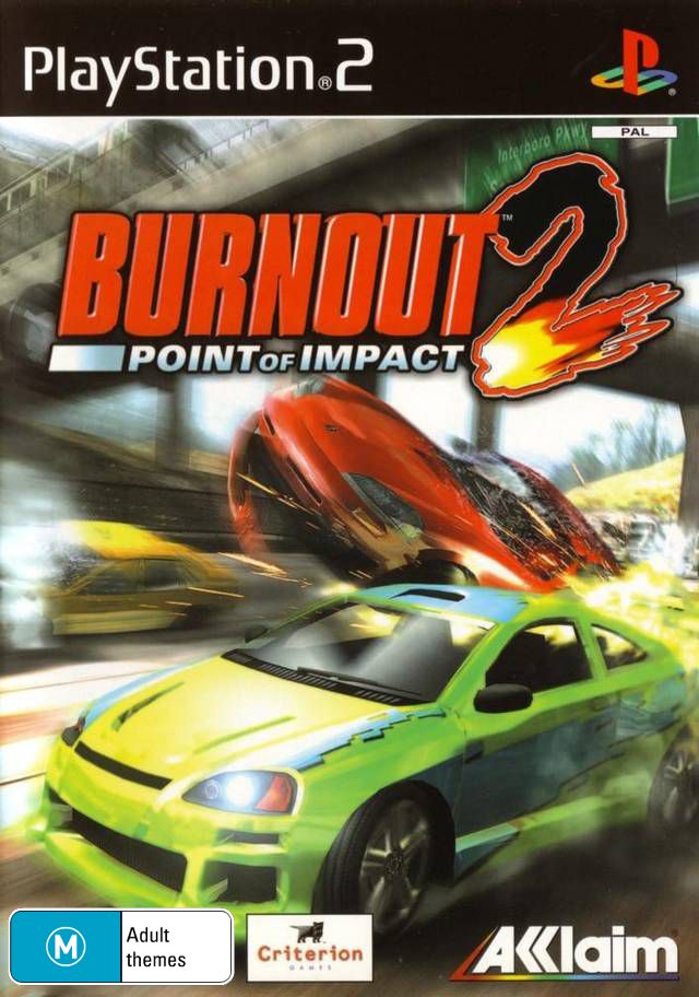 Game | Sony PlayStation PS2 | Burnout 2 Point Of Impact
