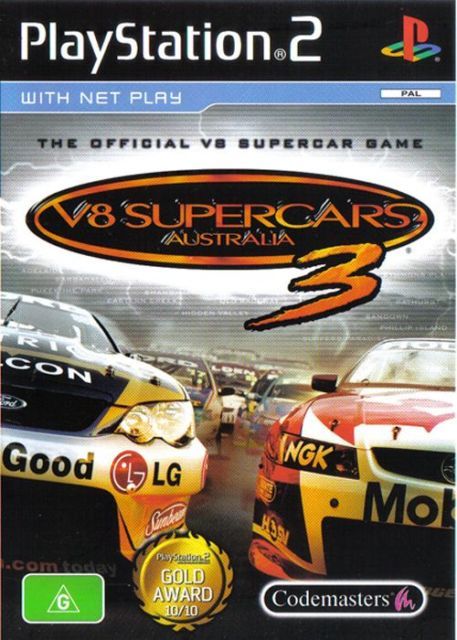 Game | Sony PlayStation PS2 | V8 Supercars 3